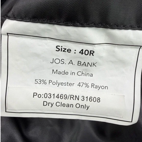 Jos. A. Bank Mens 40R Slim Fit Jacquard Floral Dinner Jacket Pink Pink Blue - Picture 7 of 12